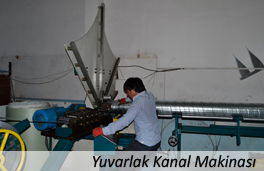 Yuvarlak Kanal Makinası